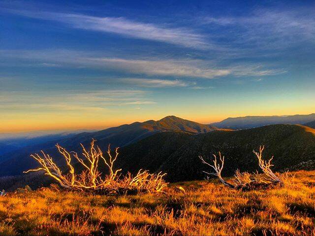 Today's Instagram #picoftheday is by @i_am_me_and_nobody_else. In the office early at Mount Feathertop. 
