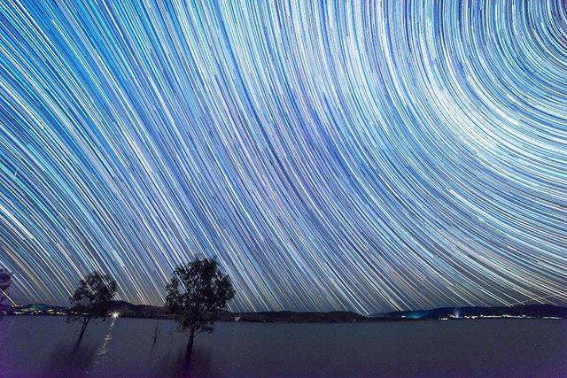 Today's Instagram #picoftheday is by @archioptic 🔚 These star trails show the ending of 2016 and the beginning of 2017 over Lake Hume. 