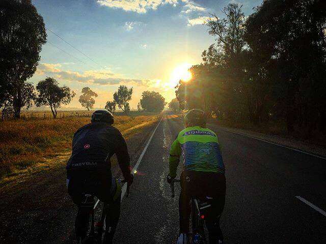 On the road, heading east. Today's Instagram Pic of the Day is by @michaelgeerling near Albury-Wodonga. 