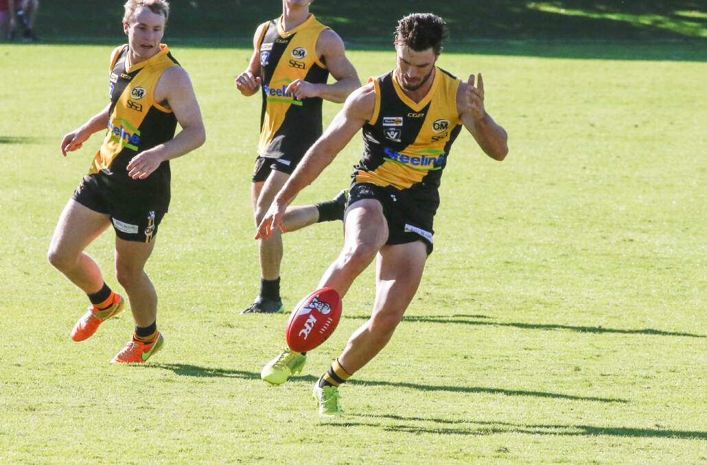 BRAYDEN'S BELIEF: Albury star Brayden O'Hara says revenge will play a factor against Wodonga after the Bulldogs handed the Tigers a rare loss in round two.