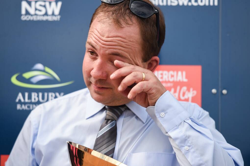 Wodonga trainer Craig Widdison was emotional when Willi Willi won the Albury Gold Cup and he'll be chasing more Border success in the Jack Maher Classic.