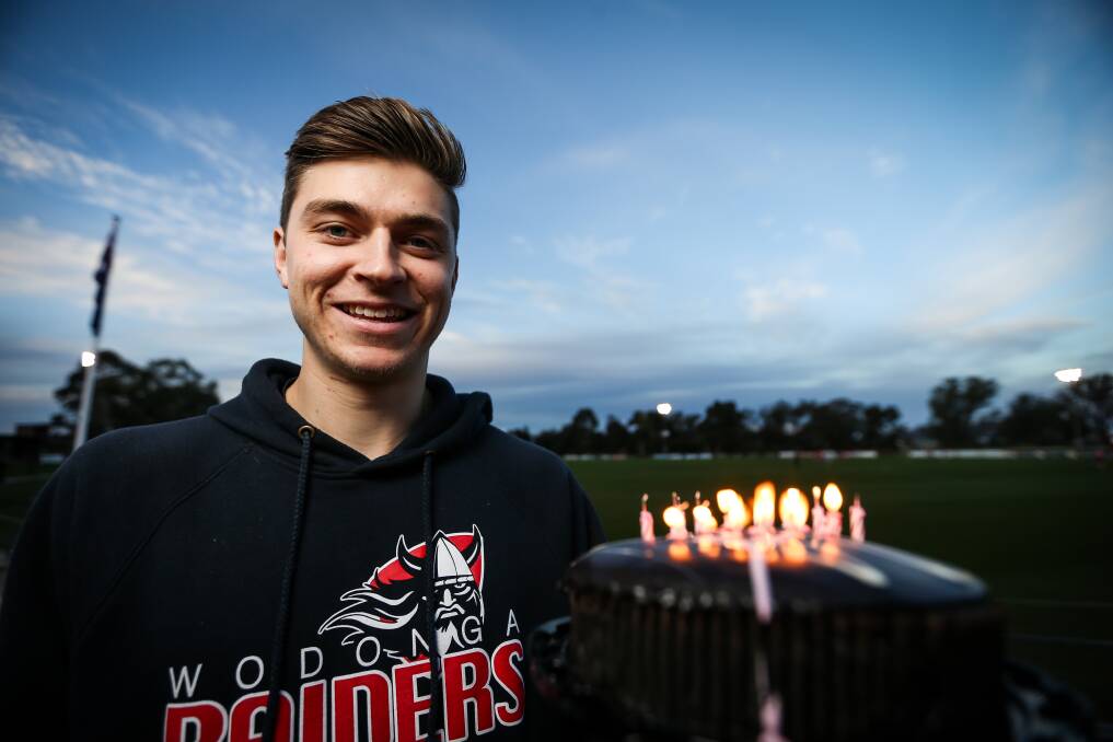 BIRTHDAY BOY: Jackson Kelly turns 21 on Saturday. He will make the 207-kilometre trip to Wagga for his party. Picture: JAMES WILTSHIRE
