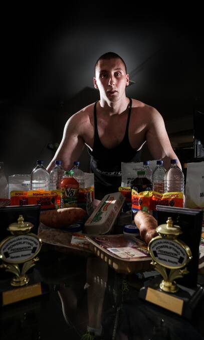 SHINING LIGHT: Border powerlifter Lewis MacLean has a dream of representing Australia at Olympic level as a weightlifter. He's hoping to be at Tokyo 2020.