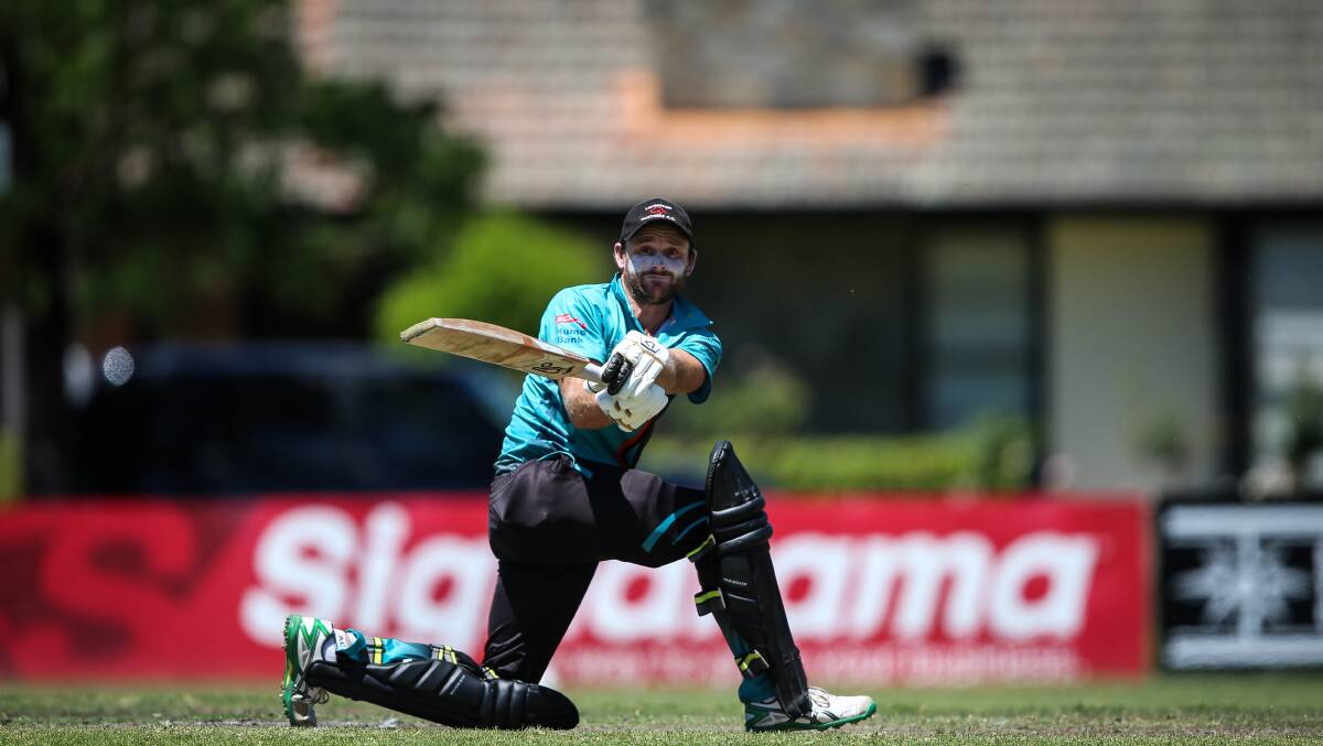 KEY FIGURE: Lavington captain Sam Harris has shown his class at finals level, hitting successive half-centuries three years ago. The Panthers will be hoping for a repeat.