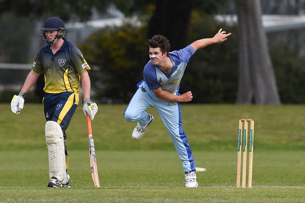 City Colts' Dylan Adams sits second on the wicket-taker's list with 11 at just 6.36 apiece. Colts host Yarrawonga Mulwala in a battle of unbeaten teams.