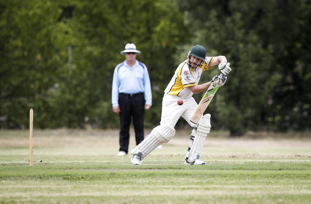 BOUNCE BACK: Tallangatta posted only its second win from the past six rounds against Lavington. Matt Armstrong hit 23 of his team's total.