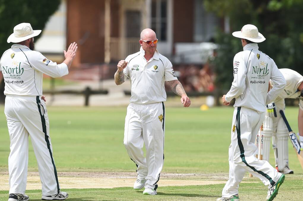 North Albury spinner Ash Hulme claimed his best figures of the season with 6-41 against Tallangatta. His previous best was 2-6 in round four.