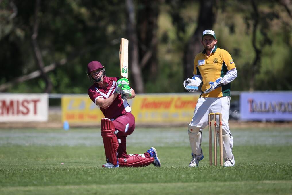 RULED OUT: Wodonga's best batsman Robbie Jackson hasn't been named for the preliminary final against North Albury as he battles calf complaints.