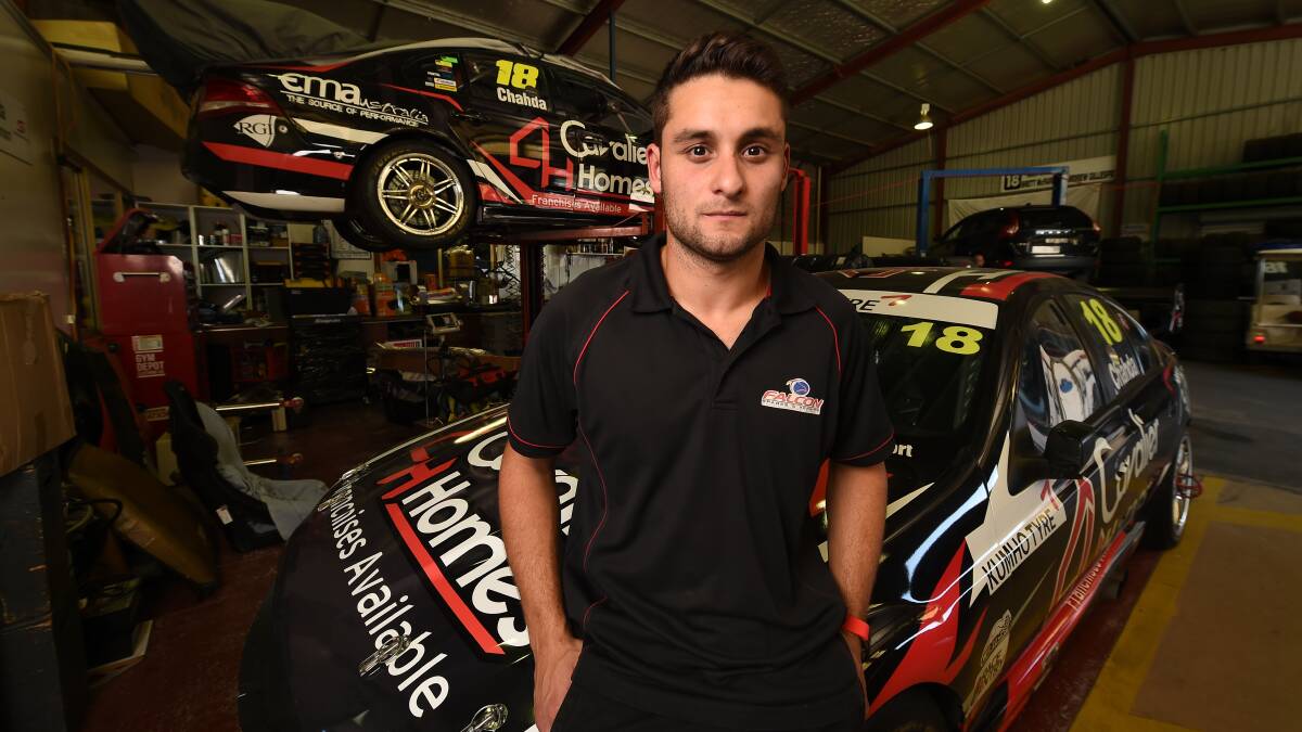 DISPENSATION DENIED: Matt Chahda was on the verge of gaining a drive in the Supercars, but his application was rejected. Picture: MARK JESSER