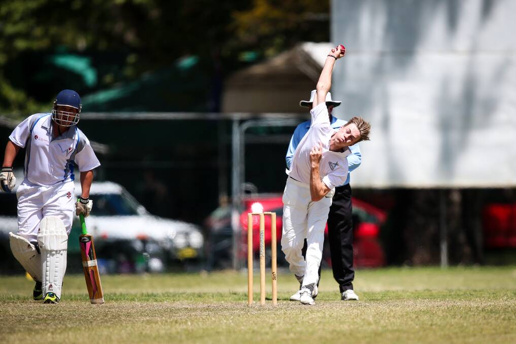 City Colts' Fraser Ellis is one of the association's most talented players with the ball, but his team will need him to make runs chasing the Lakers' big target of 264.