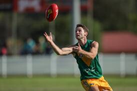 North Albury's Nathan Dennis kicked two goals against Lavington in the low-scoring game.