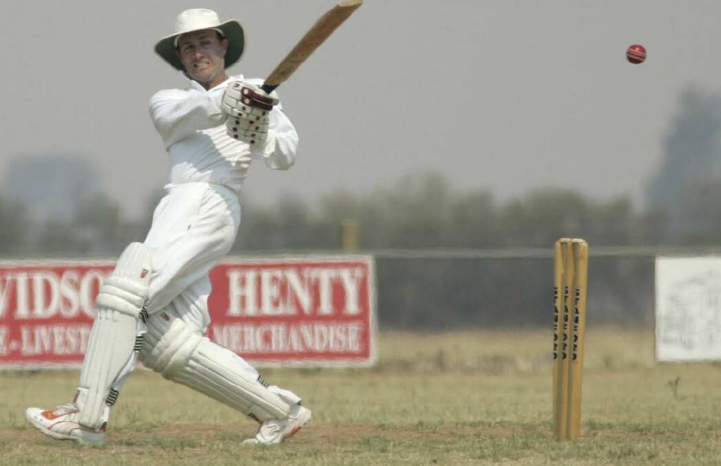 PREMIERSHIP PURSUIT: Osborne captain Darren Howard has been one of the Holbrook and District Cricket Association's best players over the past two decades.