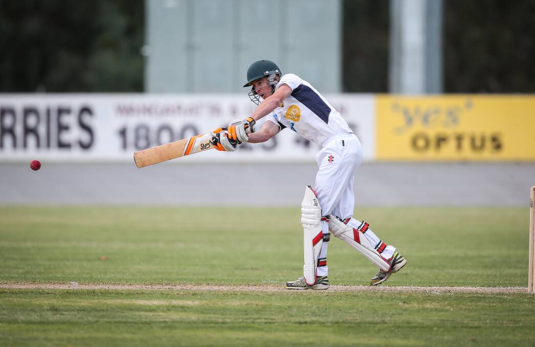 ALL-ROUNDER: Jeremy Wilson starred with the ball in ripping through Yarrawonga Mulwala and he'll be looking to shine again with the bat on Saturday.