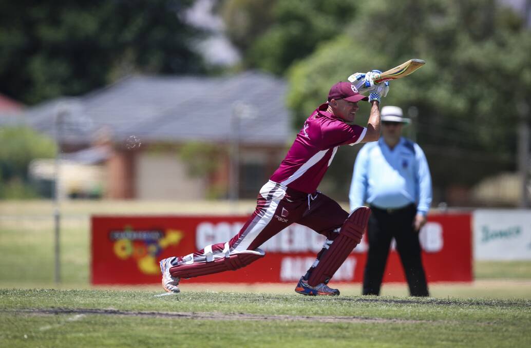 CLASS ACT: Wodonga veteran Robbie Jackson compiled 47 in the win over East Albury. He combined in a 108-run stand for the third wicket with Jack Craig.