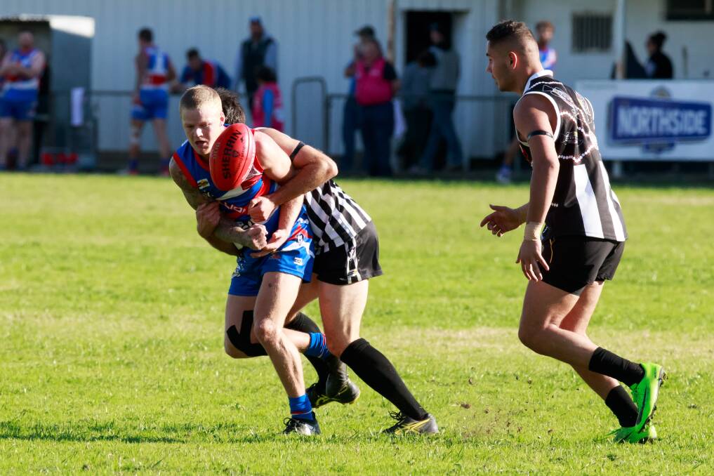 Hamish Clark starred in Bullioh's last-round thumping of Tumbarumba. The Bulldogs will look to grab a grand final spot when they face Corryong in the second semi.