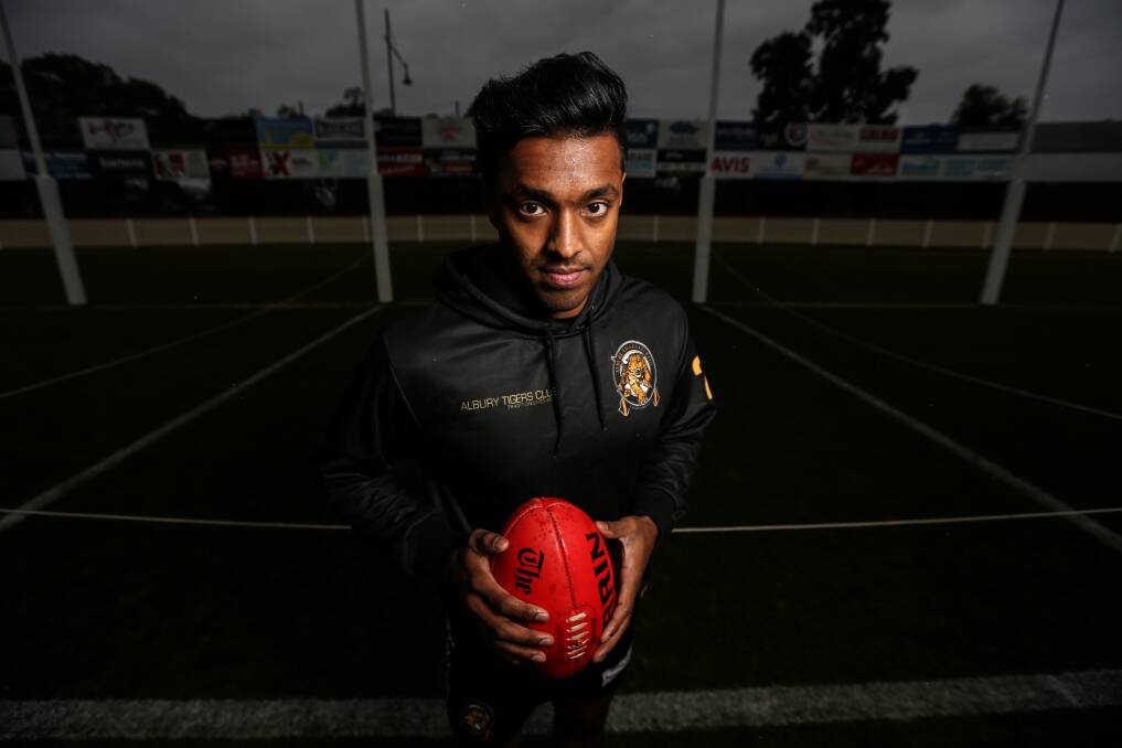 Albury forward Erish Uthayakumar is set for an extended period out of the game after he was injured at a league promo.