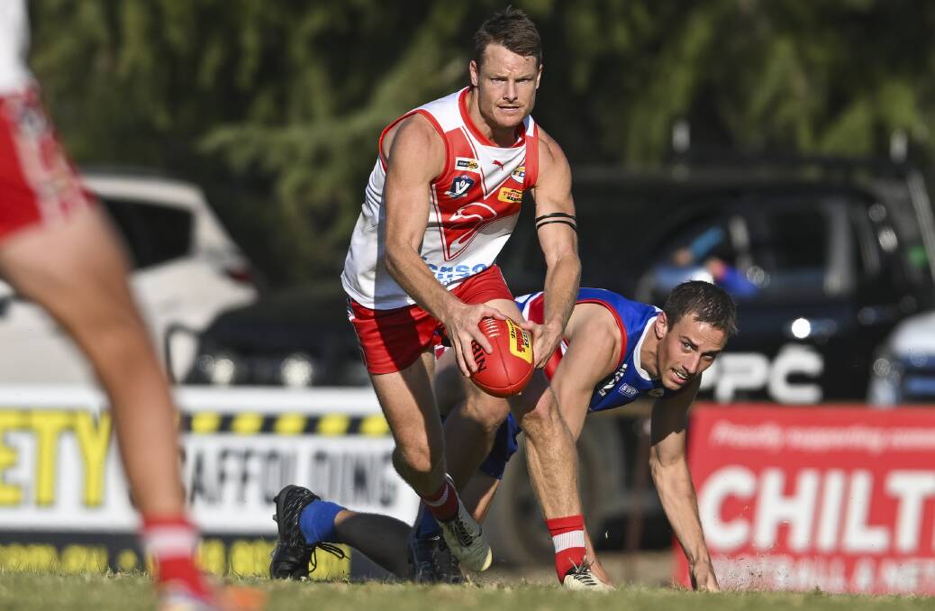 Luke Daly has slotted into the Swans attack since crossing from Albury over the off-season. Picture by Mark Jesser