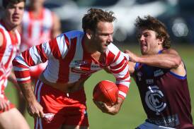Jared Brennan previously played for the Swampies in 2018-19 and won their best and fairest in his second year at the club from only 10 appearances. Picture by Mark Jesser