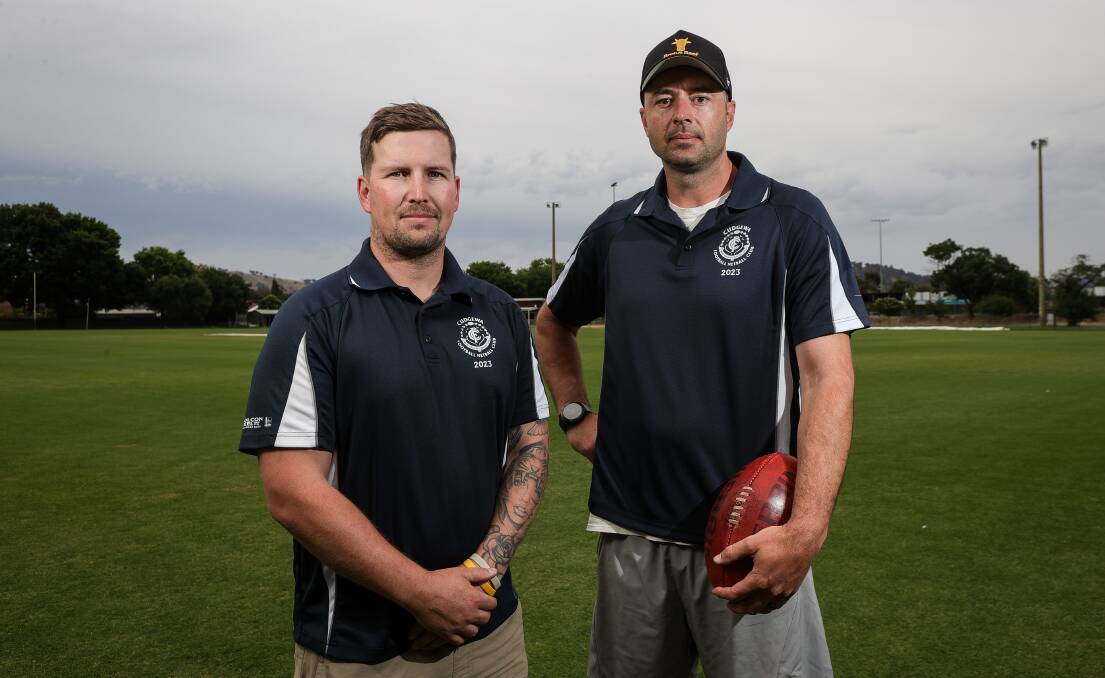 Cudgewa co-coaches Dayne Carey and Josh Bartel have landed a swag of signings over the off-season.