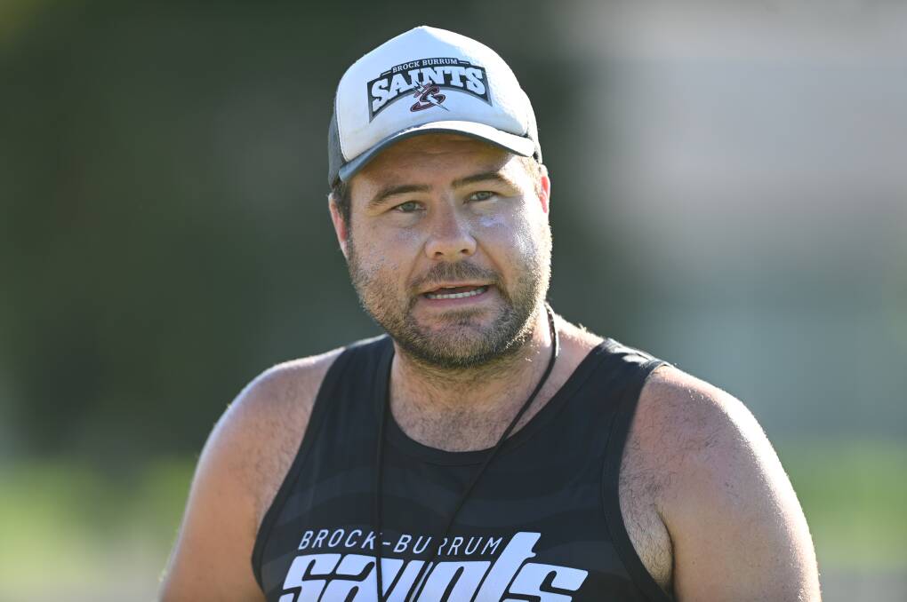 Peter Cook has been replaced by Brendan Roberson as coach of Brock-Burrum this season.