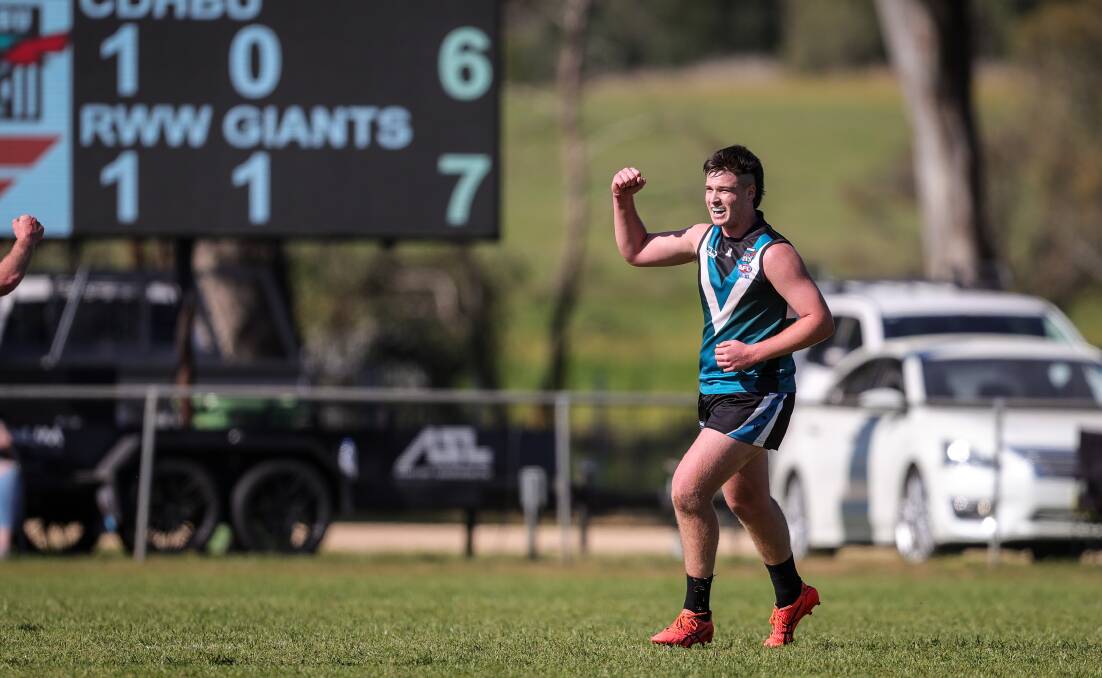 Power forward Ryan Beveridge enjoyed a solid season in attack booting 50 plus goals after playing Corowa-Rutherglen thirds in 2022.