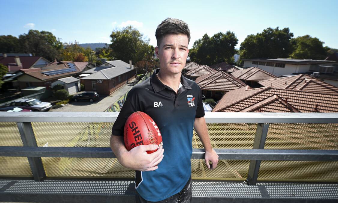 Beveridge could potentially kick 70 plus goals for the Power this year but the youngster said he hasn't set himself a specific target this season. Picture by Mark Jesser