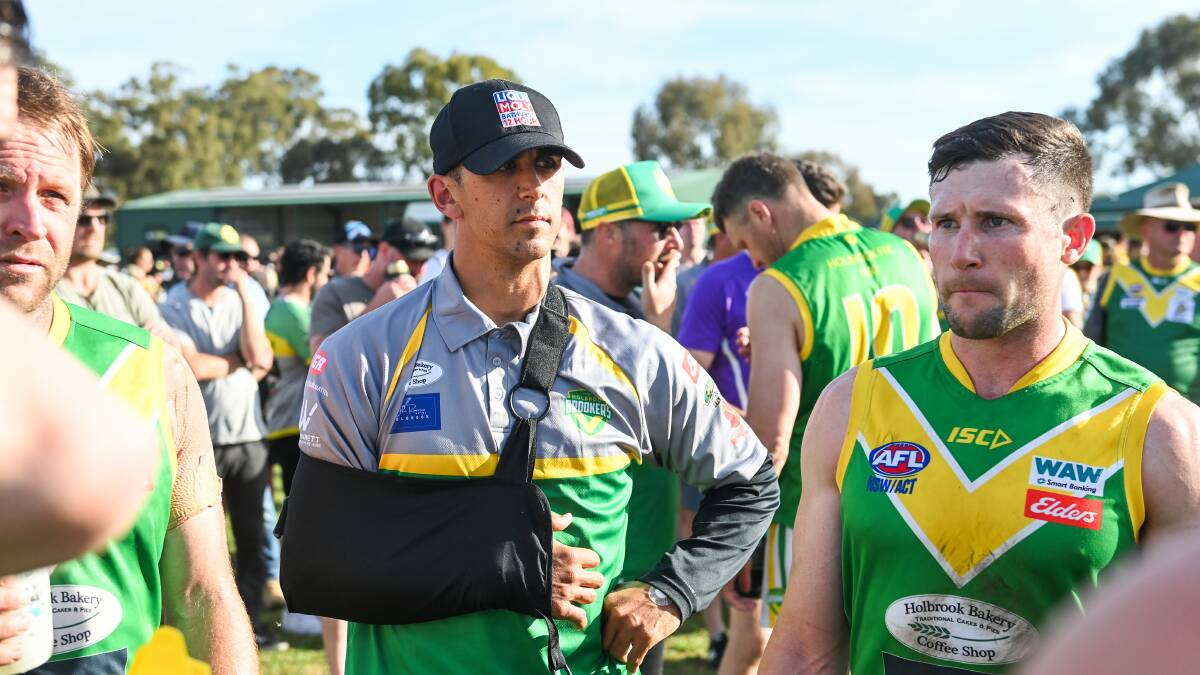 Rampal missed Holbrook's grand final loss against Osborne last year after suffering a broken collarbone in the preliminary final.