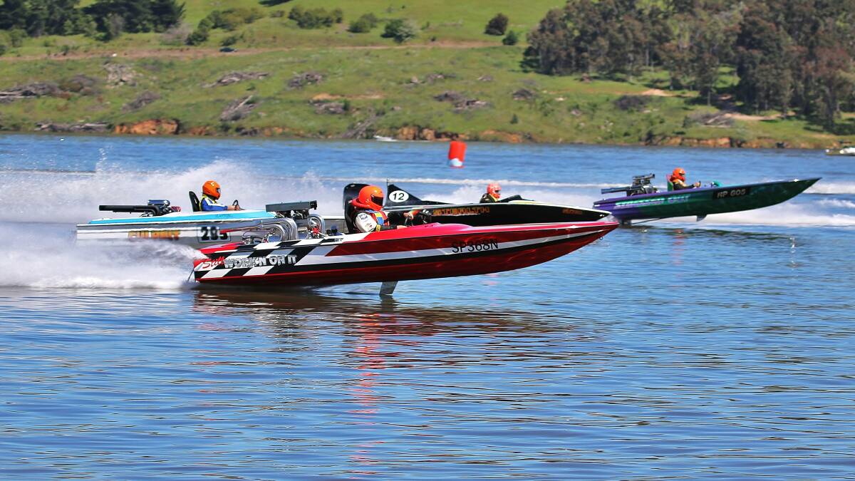 SPEED DEMONS: Boats will reach speeds in excess of 180km/h during the annual Horsepower on the Hume event this weekend.