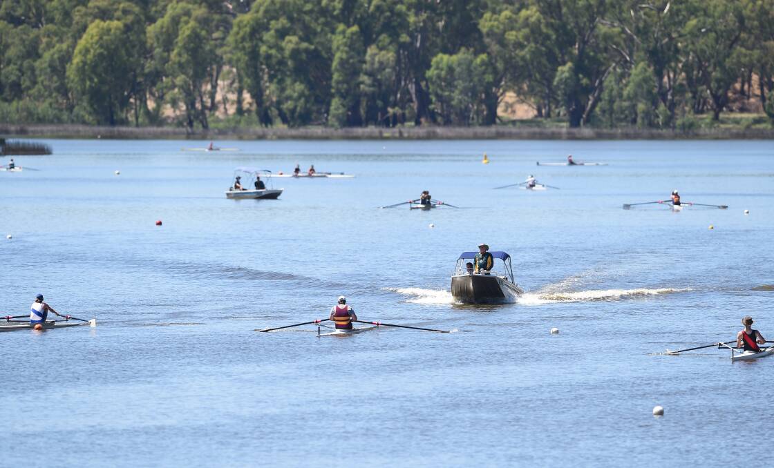 BOAT HAVEN: The weekend's annual Rutherglen Regatta at Lake Moodemere was well supported by more than 1000 entries. Picture: MARK JESSER
