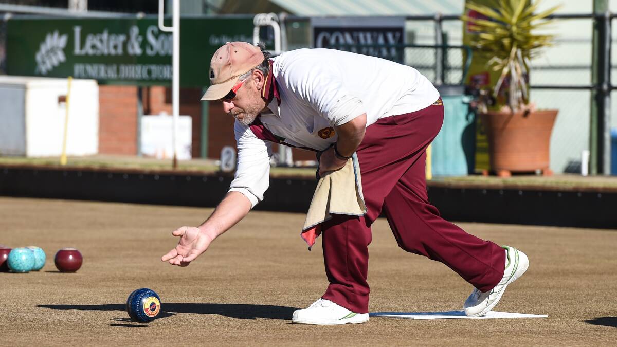 FORM PLAYER: Oaklands' Ron Bonat was rewarded for his consistent season with a skip's position in the Albury and District team for the President's Cup this weekend.