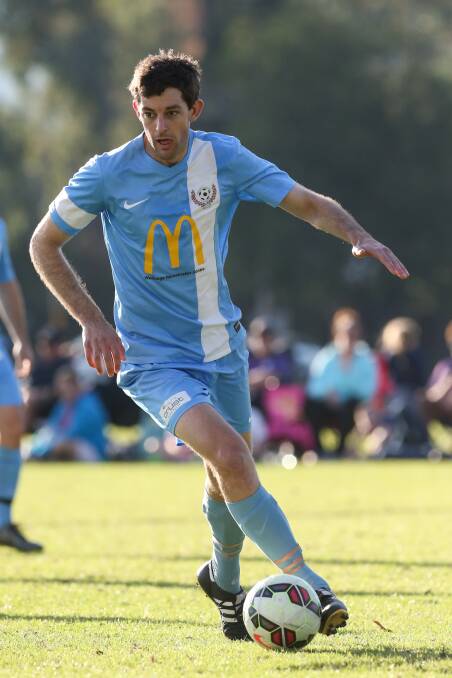 BIG LOSS: Twin City Wanderers veteran Jason Gilbert has hung up the boots. Gilbert is one of seven from last year's starting 11 no longer at the club for the upcoming season.