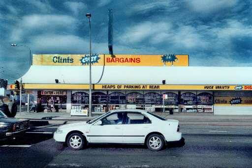 The former Clint's Crazy Bargains store on the corner of Mate Street and Union Road in North Albury in 1998. File picture
