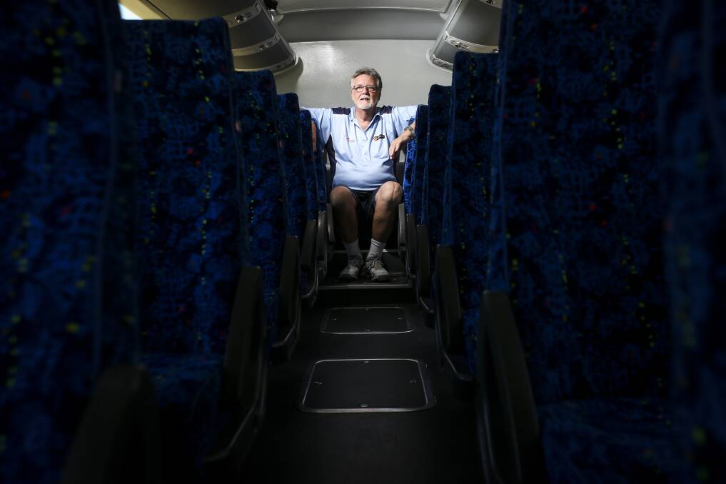 PRIME MOVER: John Kennedy from Kennedy's Bus and Coach in Nowra has transported players during every Australian Country Junior Basketball Cup. Picture: JAMES WILTSHIRE