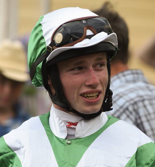 HAPPY RETURN: Reece Goodwin will again ride Mr Somerville at Dederang.