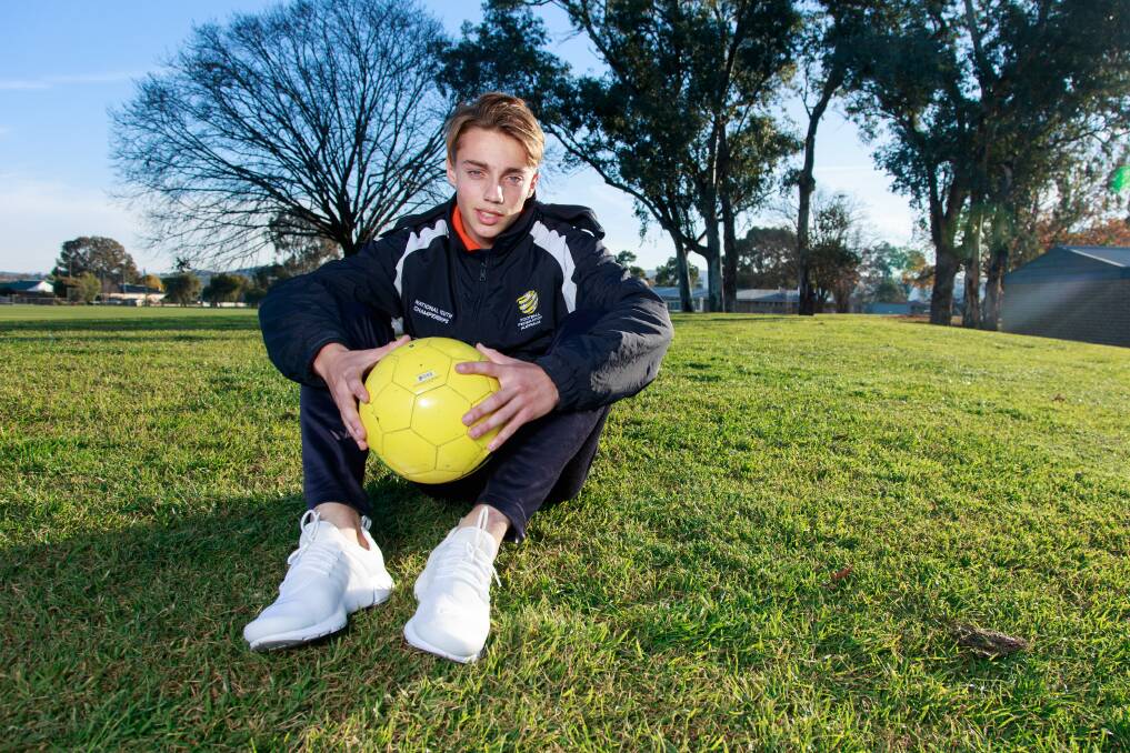 NATIONAL HONOUR: Isaac Hovar is set for the experience of his life after being selected in the Australian Joeys under 15s side. Picture: SIMON BAYLISS