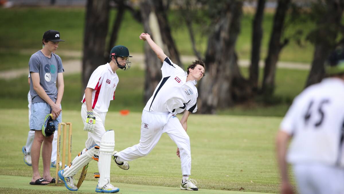 CONSISTENT: Harris Lee was rock solid with the ball and top scored with the bat for the North East Knights' under 16s during the final day of the state championships.