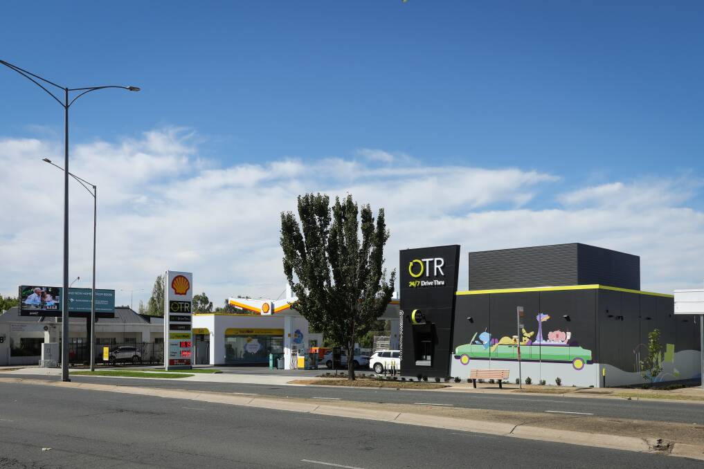 The Border's second OTR service station has opened on High Street in Wodonga. Picture by Mark Jesser