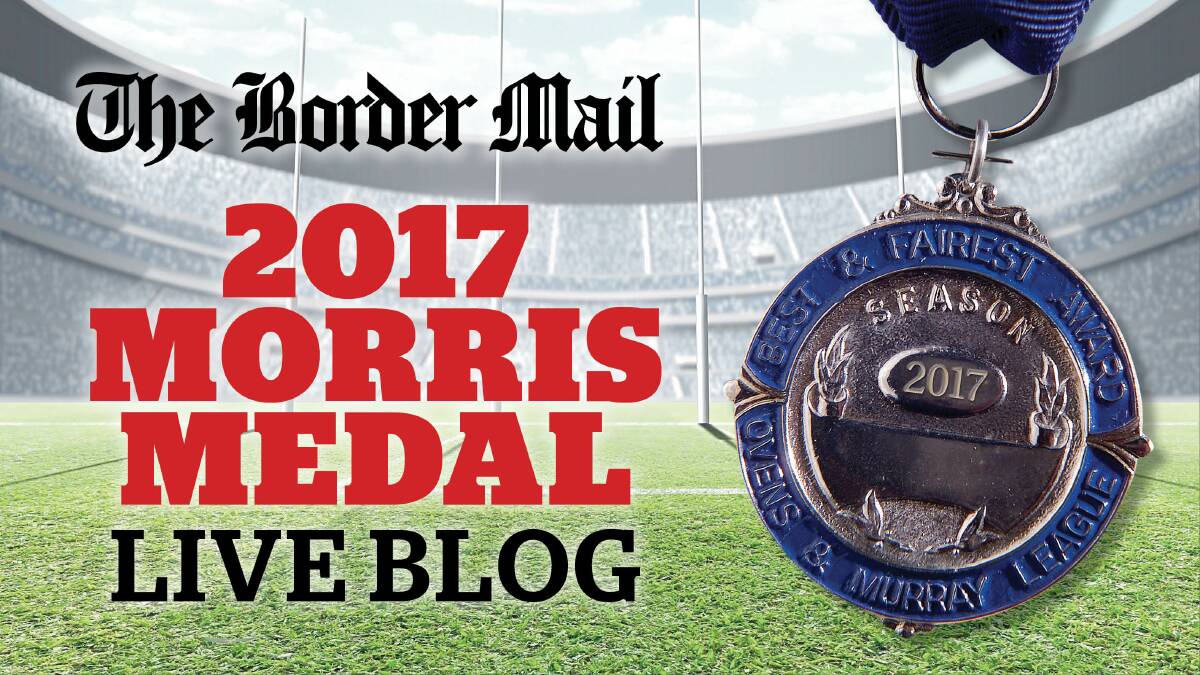Live Coverage: 2017 Morris Medal