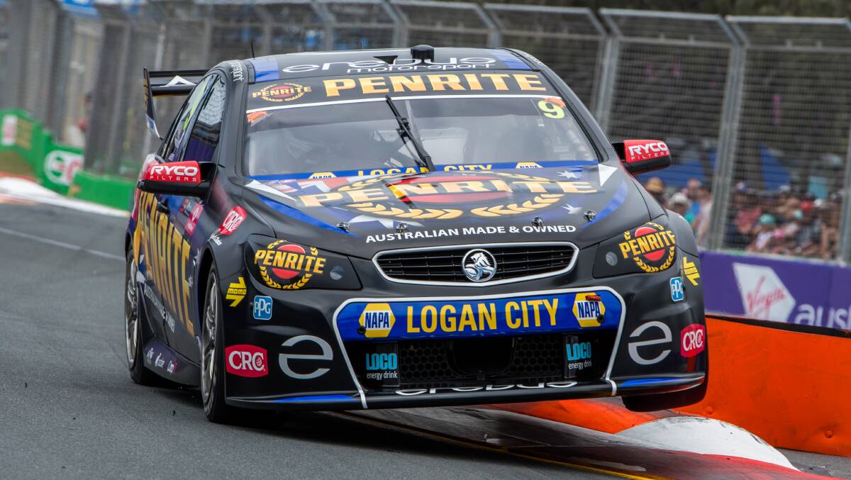 BACK TO WORK: Fresh from his win at the Bathurst 1000, Albury's David Reynolds showed good signs on the opening day of the Gold Coast 600. Picture: TIM FARRAH