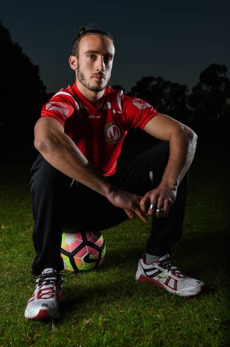 WORTHY ADDITION: New Argentinian signing Gonzalo Freddi is ready to hit the ground running at Murray United after crossing from Richmond SC. Picture: MARK JESSER