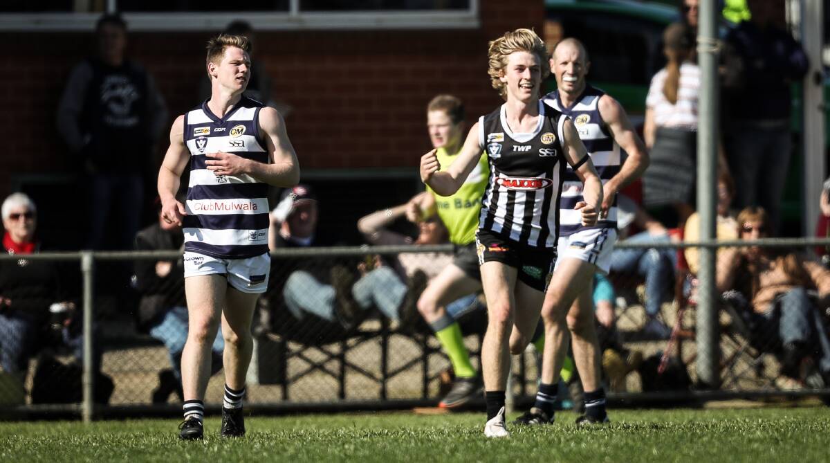 YOUNG GUN: Ovens and Murray rising star winner Joe Richards was instrumental in helping Wangaratta reach the decider during last weekend's preliminary final.