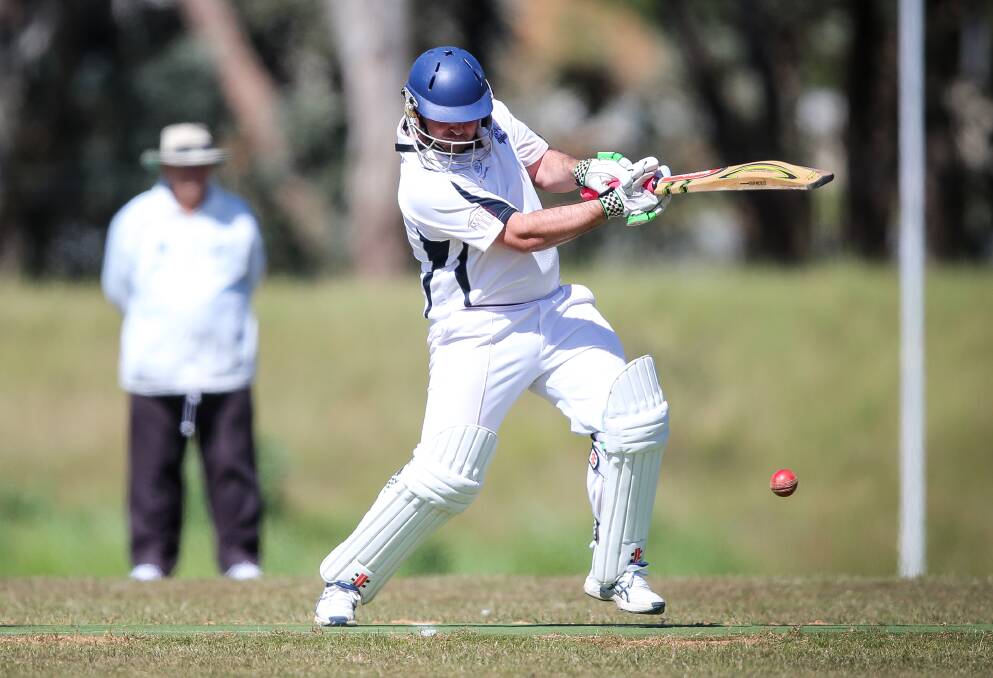 MATCH WINNER: An unbeaten 46 from Aidan Ryan saw Baranduda home by one wicket on the second last ball of the innings against Corowa.
