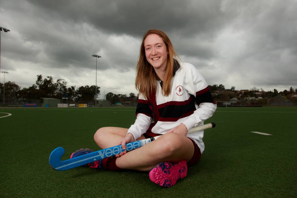 BIG STAGE: Border hockey product Jade Mann will play for the Tuggeranong Vikings in this weekend's Capital League 1 grand final. Picture: SIMON BAYLISS