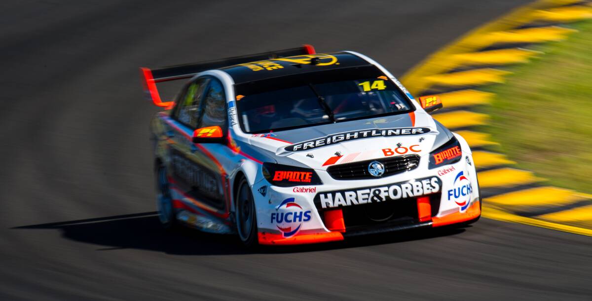 GOOD SIGNS: Brad Jones Racing driver Tim Slade started the Supercars test day in good form, before finishing 11th overall. Picture: DANIEL KALISZ