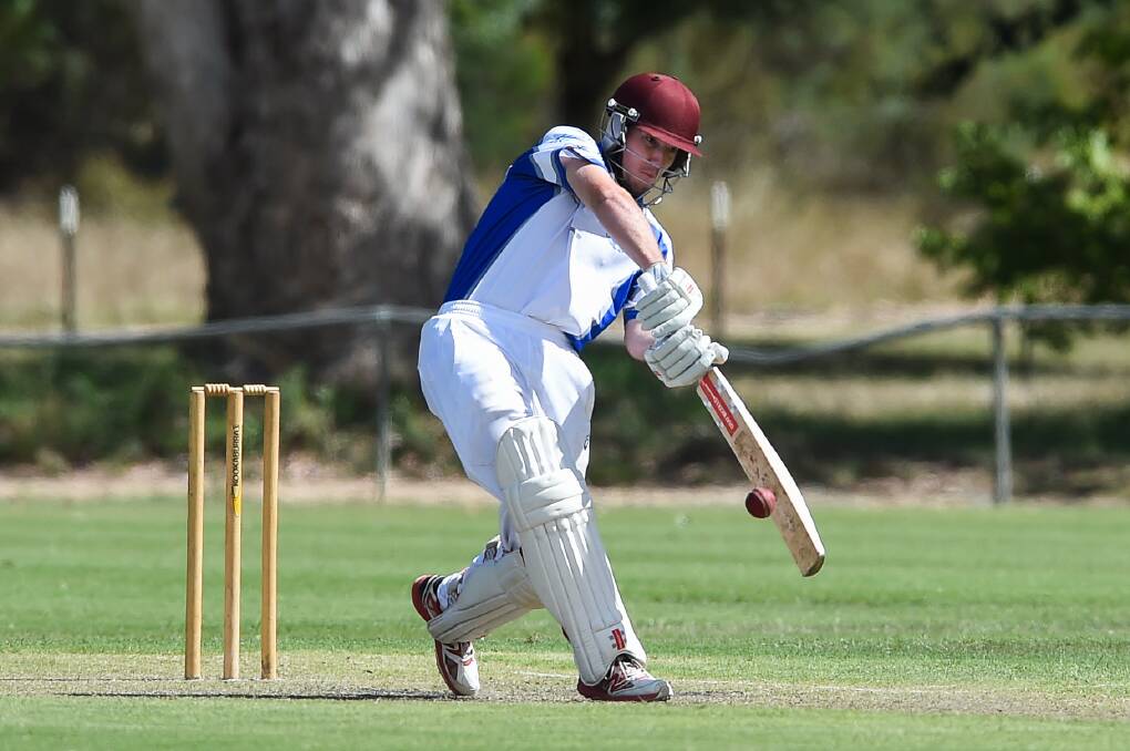 SUCCESSFUL TRANSITION: Cooper Garoni has made 180 runs in three innnigs since crossing to Yackandandah at the start of the year, including a season-high 89 last weekend against Bethanga. Picture: MARK JESSER
