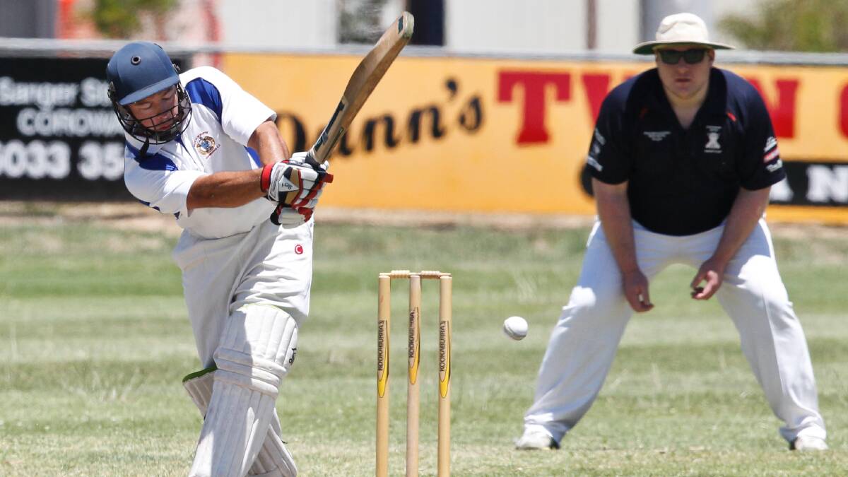 TOUGH ASSIGNMENT: Beechworth Wanderers captain Brenton Surrey hopes his side can chase down Ovens Valley United's total of 160 on Saturday.