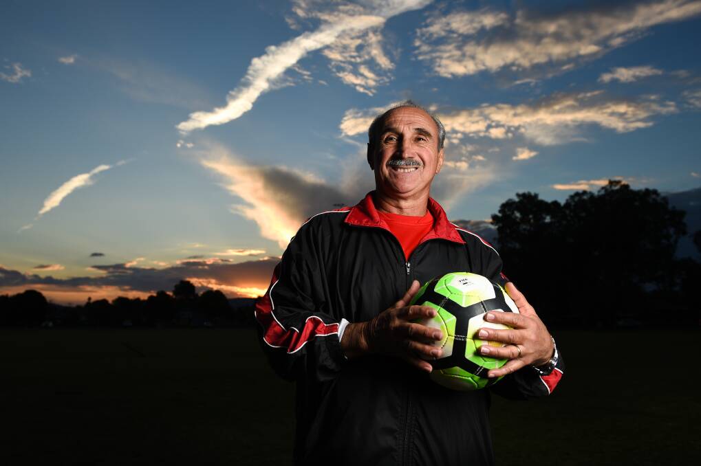LOCAL PRIDE: Steve Siperki is the ultimate club man, having devoted more than 40 years to the Wangaratta City Football Club. Picture MARK JESSER