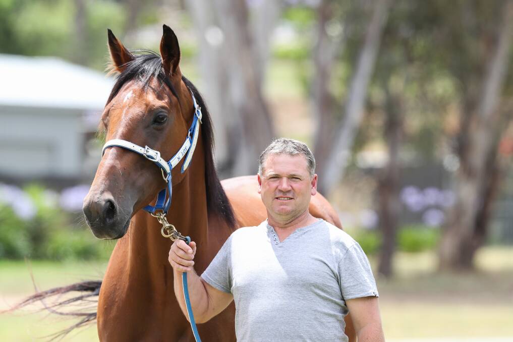 Albury trainer Norm Loy, pictured with Hoodless, is looking to target this year's Albury Gold Cup with Butler Butler. Picture: MARK JESSER