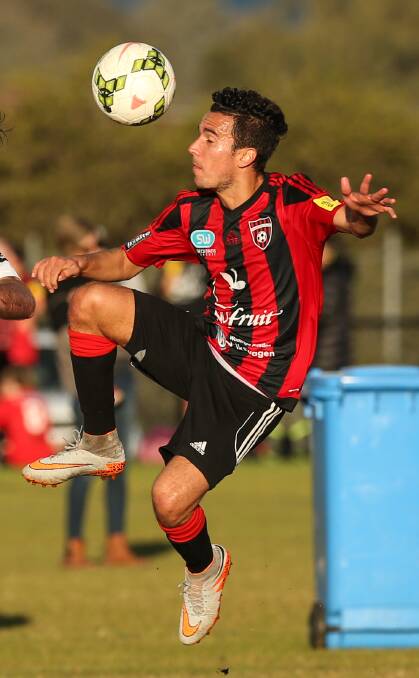 UP AND READY: Adam Burchell will play a key role for Wangaratta City this year. The Devils started the season in perfect fashion by winning the Andronicos Cup.