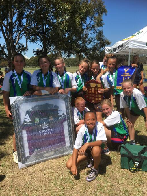 MASSIVE ACHIEVEMENT: Wodonga's Melrose Primary School are the league tag state champions despite only taking up the sport three years ago. They defeated Oakleigh South 1-0 in a thrilling grand final.